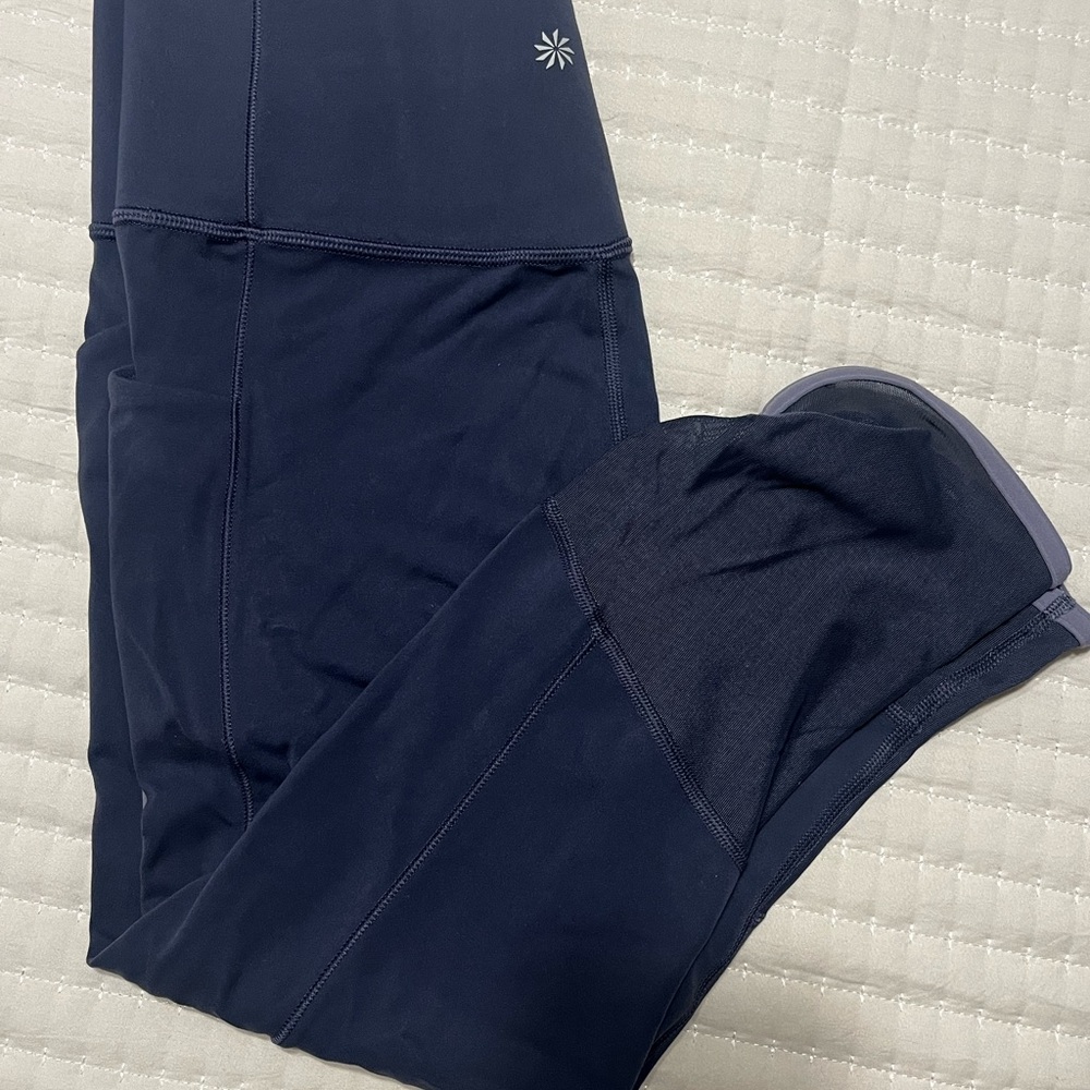 Navy Blue Athleta Leggings